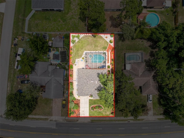 9431 Spring Hill Dr, Spring Hill, FL 34608 - aerial view of property's location featuring property boundaries highlighted