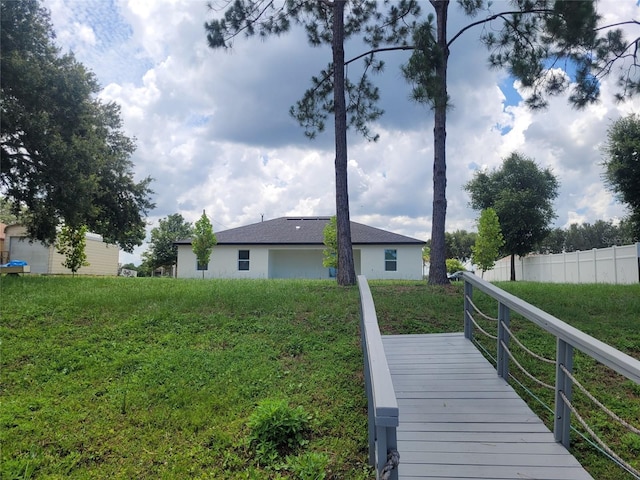 5555 Baffin Cir, Spring Hill, FL 34606 - rear view of property