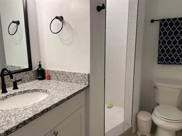 12419 Lamont Ave, New Port Richey, FL 34654 - full bathroom with vanity and tiled shower