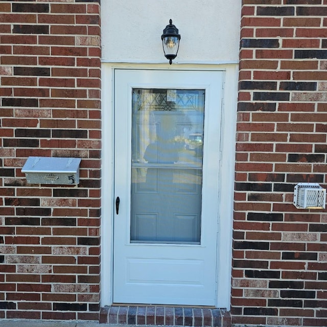 2200 S Palmetto Ave Unit E050, South Daytona, FL 32119 - property entrance with brick siding