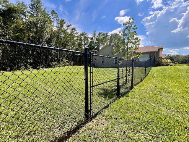 10060 Chip Ln, New Port Richey, FL 34654 - view of yard featuring a gate