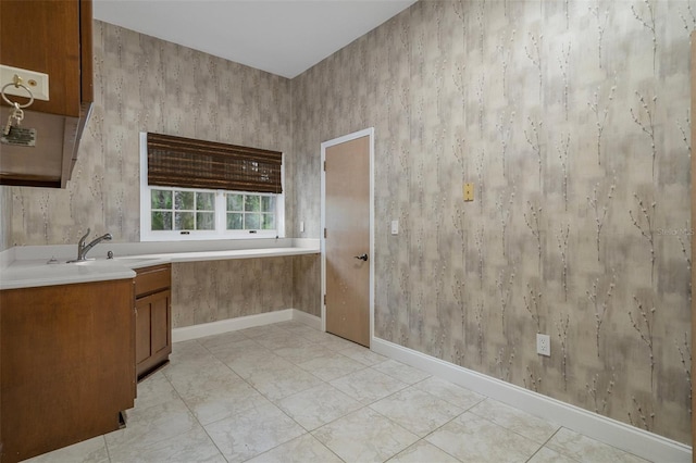 7268 Crystal Spring Run, Weeki Wachee, FL 34607 - bathroom with tile patterned flooring and vanity