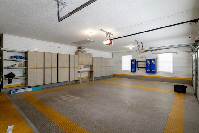 7268 Crystal Spring Run, Weeki Wachee, FL 34607 - garage featuring a garage door opener