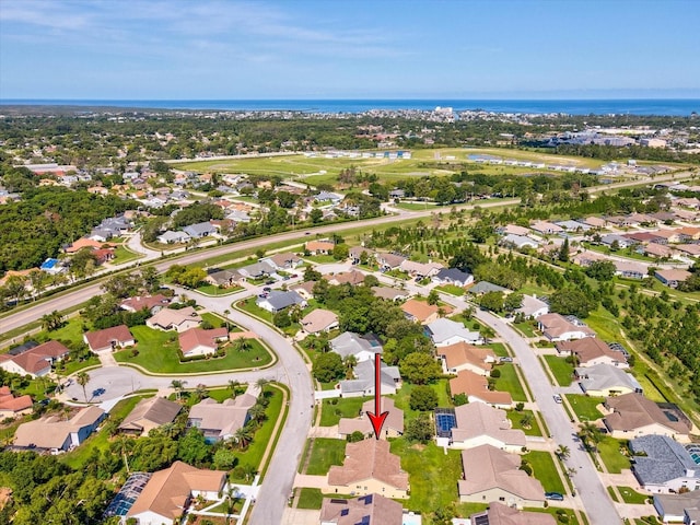 8401 Pavilion Dr, Hudson, FL 34667 - aerial view of property and surrounding area with nearby suburban area