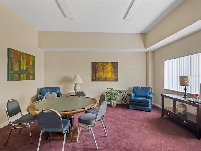 8401 Pavilion Dr, Hudson, FL 34667 - dining space with carpet flooring and baseboards
