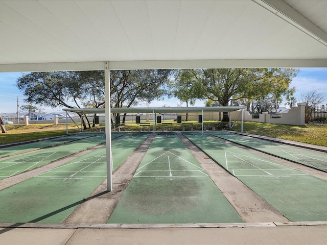 8401 Pavilion Dr, Hudson, FL 34667 - view of community featuring shuffleboard