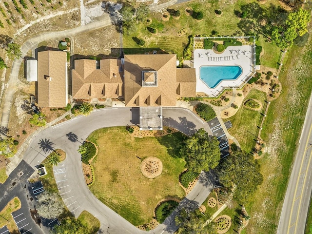 8401 Pavilion Dr, Hudson, FL 34667 - aerial view of property's location featuring a pool