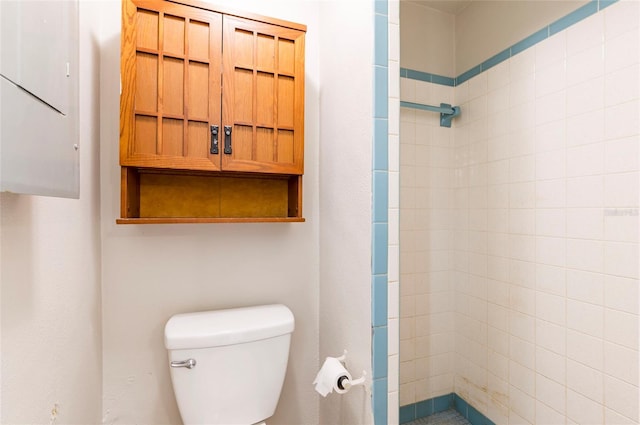 10600 Oleander Dr, Port Richey, FL 34668 - bathroom with tiled shower and toilet