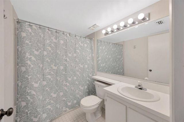 3134 Lake Pine Way Unit F2, Tarpon Springs, FL 34688 - bathroom featuring vanity and tile patterned flooring