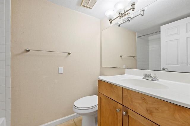 2500 Winding Creek Blvd Unit I106, Clearwater, FL 33761 - bathroom with vanity, a shower, tile patterned flooring, and a bathtub
