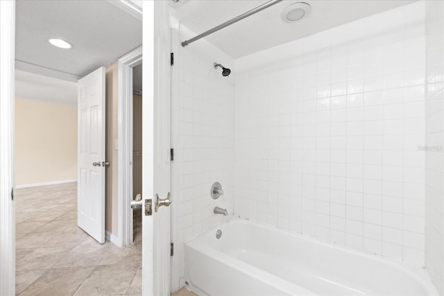 2500 Winding Creek Blvd Unit I106, Clearwater, FL 33761 - full bathroom with shower / tub combination, recessed lighting, and tile patterned floors