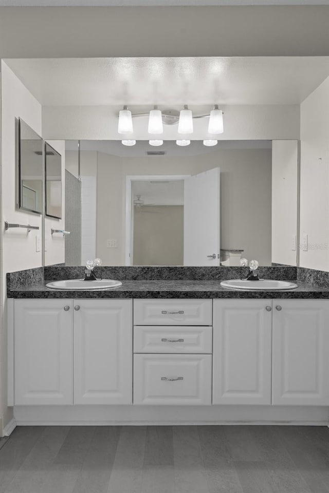 7445 Nature Walk Dr, Spring Hill, FL 34606 - bathroom featuring double vanity