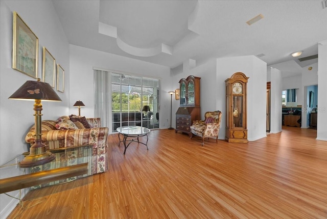14178 Pullman Dr, Spring Hill, FL 34609 - living area featuring wood finished floors