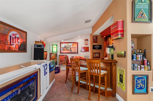 26221 Pheasant Run, Wesley Chapel, FL 33544 - indoor dry bar with carpet flooring