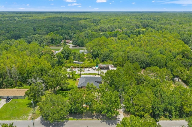 26221 Pheasant Run, Wesley Chapel, FL 33544 - bird's eye view of a heavily wooded area