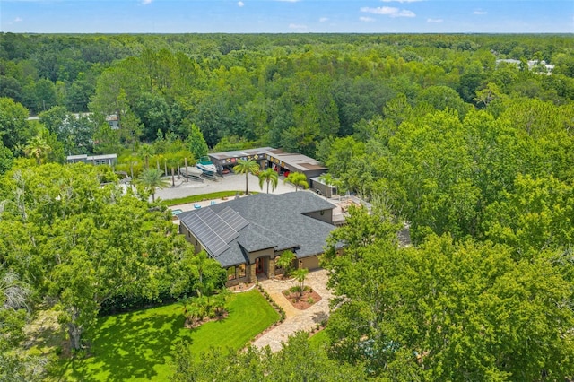 26221 Pheasant Run, Wesley Chapel, FL 33544 - view from above of property featuring a heavily wooded area