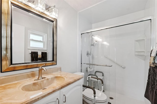 3204 Payne St, New Port Richey, FL 34655 - full bathroom featuring vanity and a shower stall
