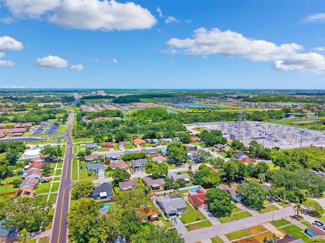 3204 Payne St, New Port Richey, FL 34655 - aerial view of residential area with a nearby body of water