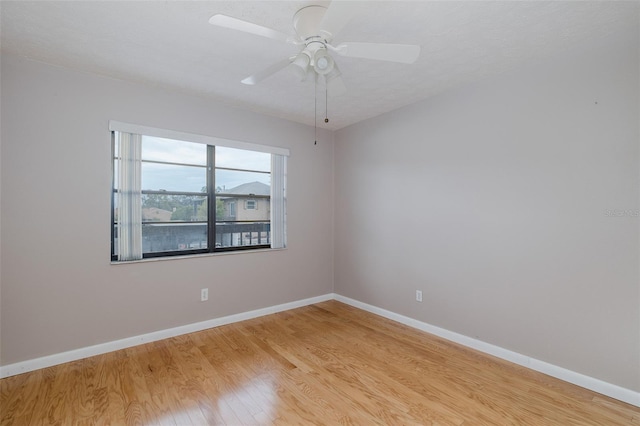5640 Ferguson Ct Unit 2203, New Port Richey, FL 34652 - unfurnished room with light wood-style floors and ceiling fan