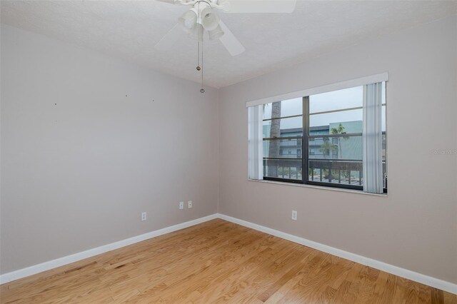 5640 Ferguson Ct Unit 2203, New Port Richey, FL 34652 - spare room with light wood-type flooring and ceiling fan