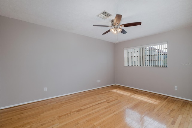 5640 Ferguson Ct Unit 2203, New Port Richey, FL 34652 - empty room featuring light wood-style floors and ceiling fan