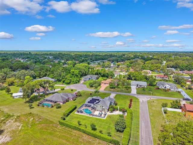 1478 Brigadier Dr, Spring Hill, FL 34608 - aerial perspective of suburban area