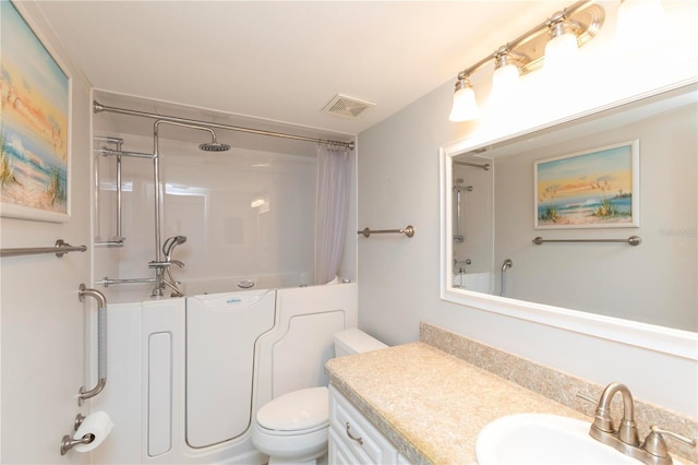 4452 Garnet Dr Unit 302, New Port Richey, FL 34652 - full bathroom with vanity and shower / tub combo