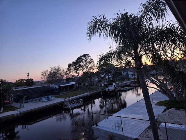 5420 Bay Blvd, Port Richey, FL 34668 - dock area with a water view
