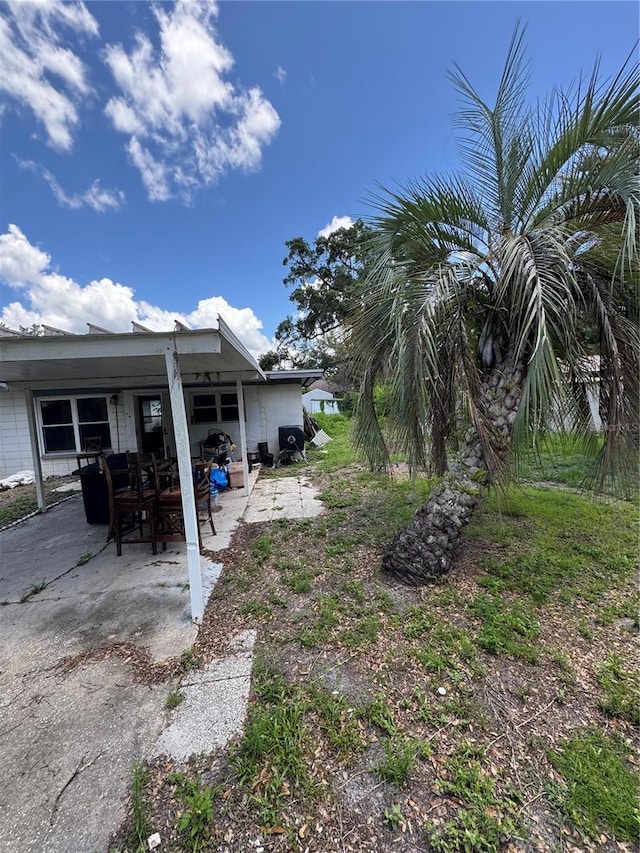 34767 Evergreen Way, Ridge Manor, FL 33523 - view of yard with a patio
