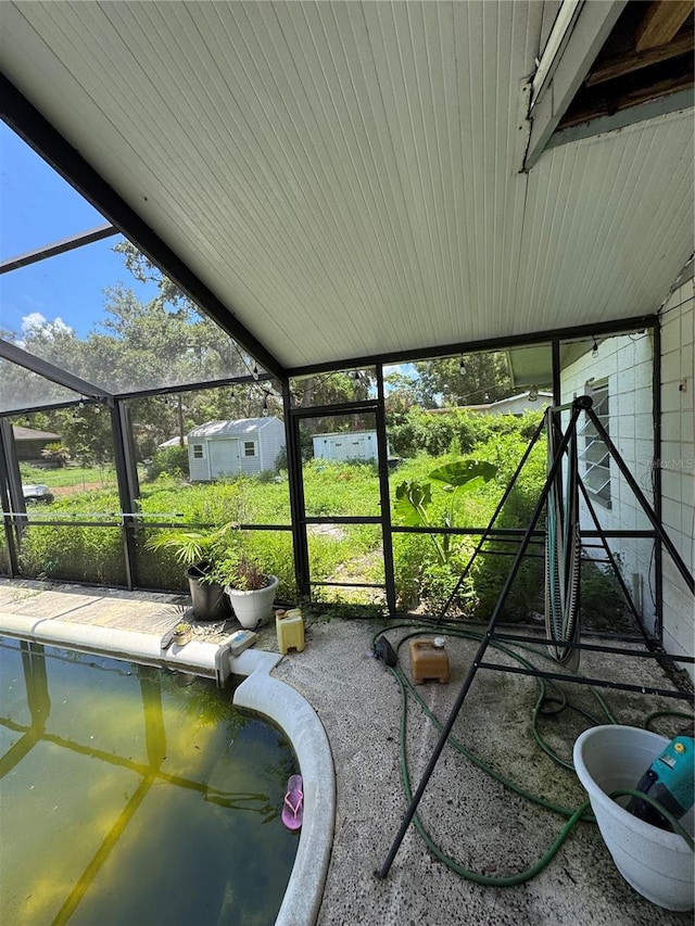 34767 Evergreen Way, Ridge Manor, FL 33523 - view of sunroom / solarium