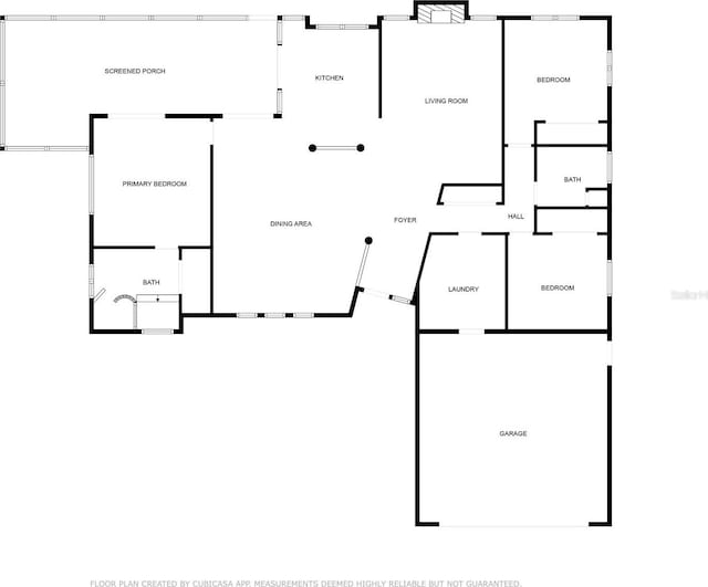 8143 Channel Dr, Port Richey, FL 34668 - view of floor plan / room layout