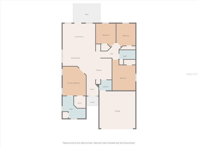 5048 Teather St, Spring Hill, FL 34608 - view of floor plan / room layout