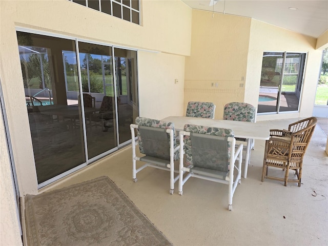 9168 Southern Comfort Ct, Weeki Wachee, FL 34613 - view of patio / terrace with outdoor dining area