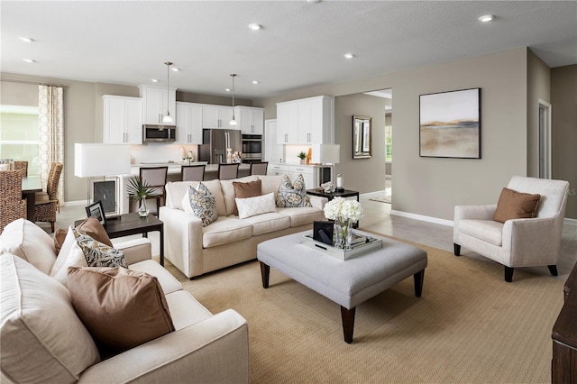 10816 SW 72nd Cir, Ocala, FL 34476 - living area with recessed lighting