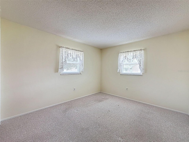 11094 Auburndale St, Spring Hill, FL 34609 - empty room featuring healthy amount of natural light, carpet, and a textured ceiling