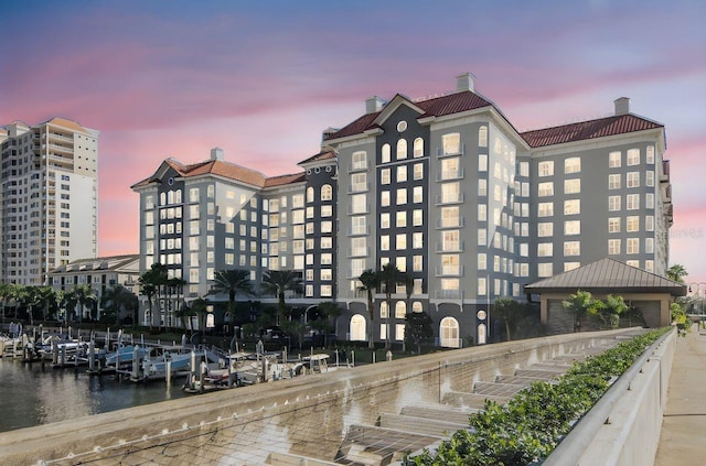 700 S Harbour Island Blvd Unit 407, Tampa, FL 33602 - view of property featuring a water view