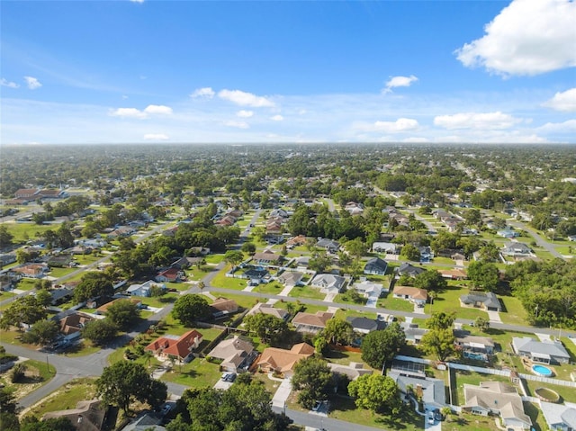 10394 Ireland St, Spring Hill, FL 34608 - aerial view of property and surrounding area featuring nearby suburban area