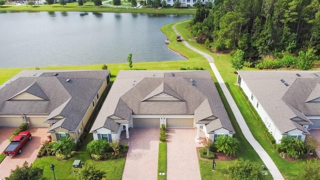 16874 Balance Cv, Land O Lakes, FL 34638 - aerial view of residential area with a nearby body of water