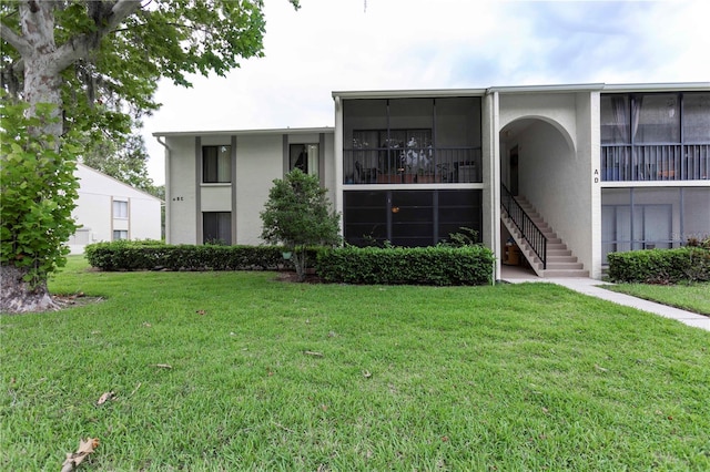 3153 Lake Pine Way Unit A1, Tarpon Springs, FL 34688 - view of building exterior with stairway