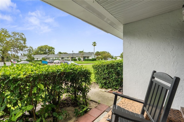 7700 Danube Dr Unit 7700, Hudson, FL 34667 - view of patio featuring a residential view