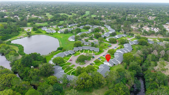 7700 Danube Dr Unit 7700, Hudson, FL 34667 - aerial view of property's location with a large body of water and nearby suburban area