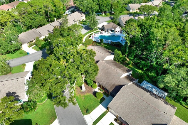 6654 Brambleleaf Dr, Spring Hill, FL 34606 - aerial perspective of suburban area
