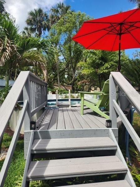 5710 Broadway Ave, New Port Richey, FL 34652 - view of wooden deck