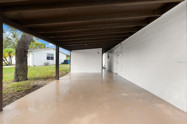 1324 Newhope Rd, Spring Hill, FL 34606 - view of patio / terrace with a carport
