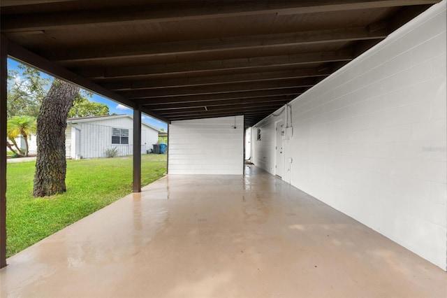 1324 Newhope Rd, Spring Hill, FL 34606 - view of patio with a carport