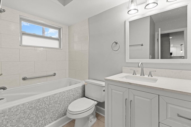 11446 W Bayshore Dr Unit 36, Crystal River, FL 34429 - full bath featuring vanity and washtub / shower combination