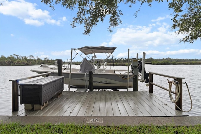 11446 W Bayshore Dr Unit 36, Crystal River, FL 34429 - dock with boat lift and a water view