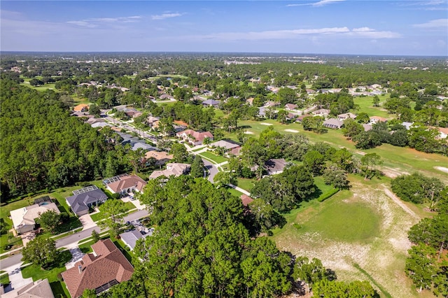 5301 Legend Hills Ln, Spring Hill, FL 34609 - aerial view of property's location with nearby suburban area and a golf club