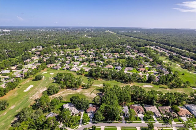 5301 Legend Hills Ln, Spring Hill, FL 34609 - aerial view of property's location featuring nearby suburban area and a golf club
