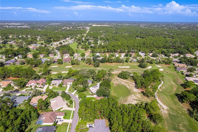 5301 Legend Hills Ln, Spring Hill, FL 34609 - aerial overview of property's location with a golf club and nearby suburban area